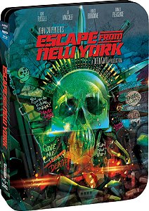 4K UHD + Blu-Ray SteelBook Fuga de Nova York - John Carpenter Kurt Russel | Escape From New York