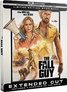 4K UHD + Blu-Ray SteelBook o Dublê - ryan Gosling Emily Blant | The Fall Guy