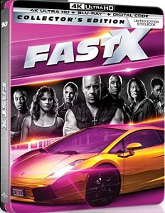 4K UHD + Blu-ray SteelBook Velozes e Furiosos 10 | Fast X
