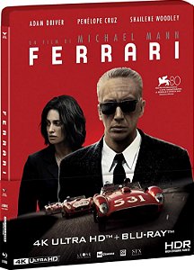 4K UHD + Blu-ray SteelBook Ferrari - Adam Driver Penélope Cruz