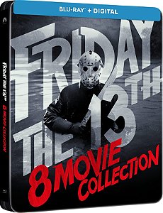 Blu-ray SteelBook Sexta-Feira 13 - Coleção 8 Filmes