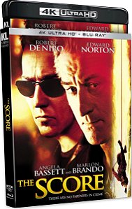 4K UHD + Blu-ray A Cartada Final - Robert de Niro Edward Norton Marlon Brando | The Score