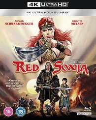 4K UHD + Blu-Ray Guerreiros De Fogo | Red Sonja - Arnold Schwarzeneger