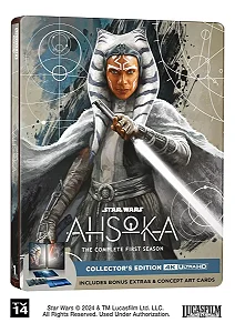 4K UHD SteelBook Ashoka - Temporada 1 - Star Wars