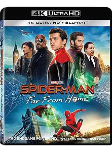 4K UHD + Blu-Ray Homem Aranha Longe de Casa | Spider Man Far From Home - Marvel - Dublado e Legendado