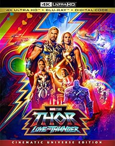 4K UHD + Blu-Ray Thor Amor e Trovão | Thor Love And Thunder - Marvel