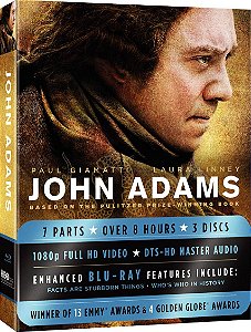 Blu-ray John Adams - Minissérie - Paul Giamatti