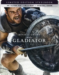 4K UHD + Blu-Ray SteelBook Gladiador - Russell Crowe