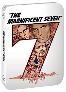 4K UHD + Blu-Ray SteelBook Sete Homens e um Destino | The Magnificent Seven