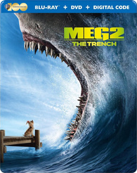 Blu-Ray SteelBook Megatubarão 2 | Meg 2 The Trench