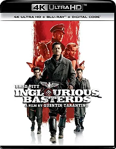 4K UHD + Blu-Ray Bastardos Inglórios | Inglourious Basterds - Brad Pitt