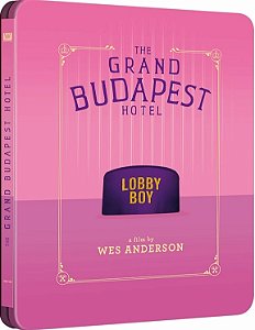 Blu-Ray SteelBook O Grande Hotel Budapeste - Wes Anderson - Dublado e Legendado