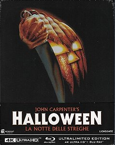 4K UHD + Blu-Ray SteelBook Halloween A Noite do Terror