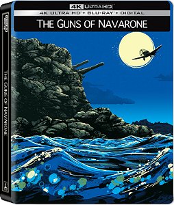 4K UHD + Blu-Ray SteelBook Os Canhões de Navarone | The Guns of Navarone