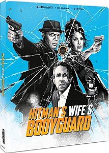 4K UHD + Blu-ray SteelBook Dupla Explosiva e a Primeira Dama do Crime | Hitman's Wife's Bodyguard