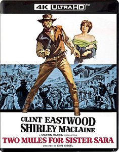 4K UHD + Blu-Ray Os Abutres Têm Fome | Two Mules For Sister Sara - Clint Eastwood