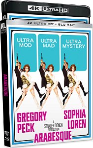 4K UHD + Blu-Ray Arabesque - Gregory Peck - Sophia Loren - Lacrado