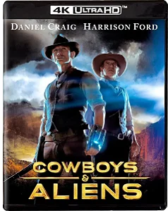 4K UHD + Blu-Ray Cowboys & Aliens - Daniel Craig - Harrison Ford