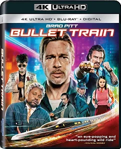 4K UHD + Blu-Ray Trem Bala | Bullet Train - Brad Pitt - Dublado e Legendado