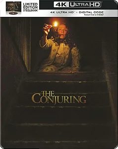 4K UHD SteelBook Invocação Do Mal | The Conjuring - Lacrado