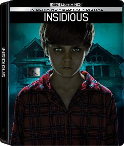 4K UHD + Blu-Ray SteelBook Sobrenatural | Insidious - Lacrado