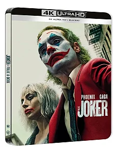 4K UHD + Blu-Ray SteelBook Coringa Delírio a Dois | Joker Folie à Deux - Joaquim Phoenix - Lady Gaga