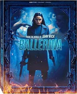 4K UHD + Blu-Ray SteelBook Bailarina | Ballerina - Keanu Reeves - Ana De Armas