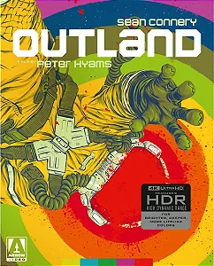 [Rascunho] 4K UHD + Blu-Ray Outland Comando Titânio | Outland - Sean Connery