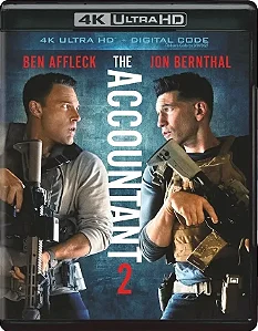 [Rascunho] 4K UHD + Blu-Ray O Contador 2 | The Accountant 2 - Ben Affleck
