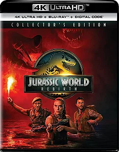 [Rascunho] 4K UHD + Blu-Ray Jurassic World Recomeço | Jurassic World Rebirth - Scarlett Johansson