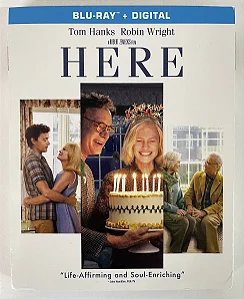 Blu-Ray Aqui | Here - Tom Hanks - Robin Wright