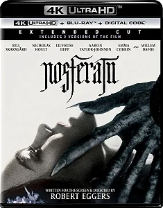 4K UHD + Blu-Ray Nosferatu - Bill Skarsgard - Robert Eggers