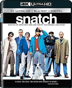 4K UHD + Blu-Ray Porcos e Diamantes | Snatch - Brad Pitt - Dublado e Legendado