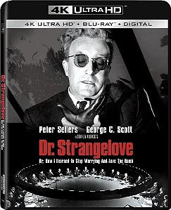 4K UHD + Blu-Ray Dr Fantástico | Dr Strangelove - Stanley Kubrick - Legendado