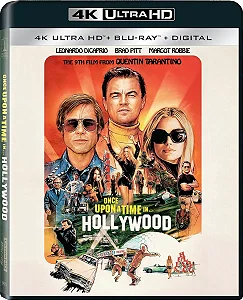 4K UHD + Blu-Ray Era Uma Vez Em Hollywood | Once Upon a Time In... Hollywood - Brad Pitt - Di Caprio - Dublado e Legendado