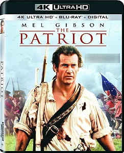 4K UHD + Blu-Ray O Patriota | The Patriot - Mel Gibson - Dublado e Legendado
