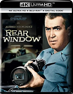 4K UHD + Blu-Ray Janela Indiscreta | Rear Window - Alfred Hitchcock