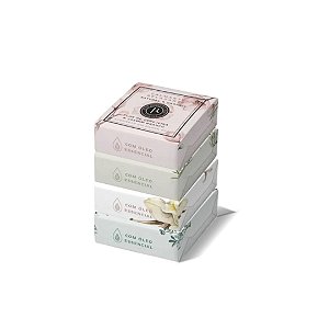 Kit 4 Sabonetes em Barra - 90g cada