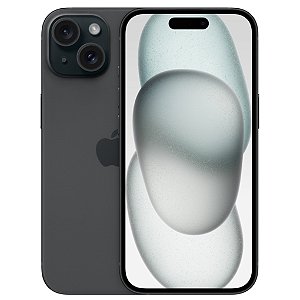 Iphone 15 Apple 128 GB iOS 17 A16 Bionic Conectividade USB-C OLED - Preto