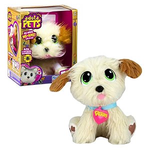 Adota Pets Marley C/ Acessórios Boneco De Pelúcia Multikids