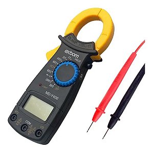 Alicate Digital Amperímetro Profissional Teste Diodo Md-y400