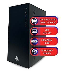 Computador Multipc Intel I5 8gb Ram Ssd 240 Win 10 Pro