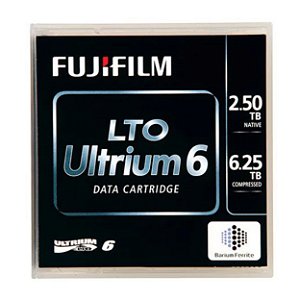 Fita LTO6 Fuji 2.5TB/6.25TB – P/ Backup e Armazenamento
