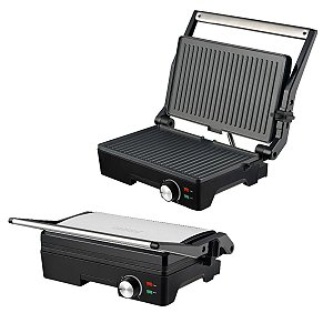 Grelha Grill Chapa Midi Itatiaia Antiaderente1600W Inox 220V