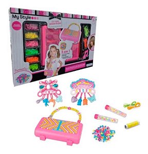 Kit Miçanga My Style Diy Hand Beads Studi Infantil Multikids
