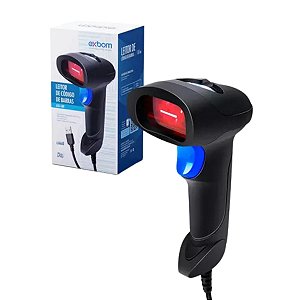 Leitor Código de Barras C/ Fio USB EAN13 Boleto NF Contas