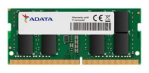 Memória Ram Notebook 4GB Ddr4 2666mhz Adata AD4S26664G19-SGN