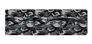 Mouse Pad Gamer Rise Mode Ak47 Military Grande Borda Costurada (420x290mm) - RG-MP-05-AKM