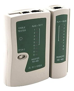 Testador Cabo RJ45 e RJ11