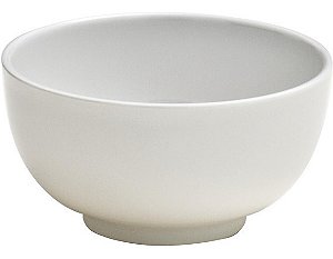 Tigela Comida Cumbuca Redonda Funda Branca 15cm